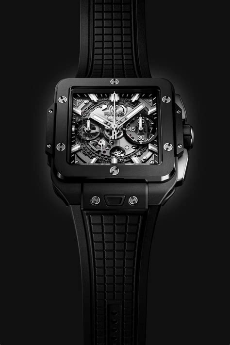 hublot square bang unico black magic|unico black magic.